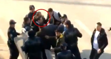 Malatya Başkanı Adil Gevrek ile Malatya taraftarları arasında arbede yaşandı