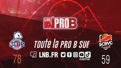 PRO B : Nantes vs Saint-Chamond (J22)