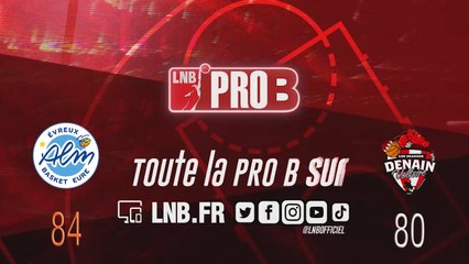 PRO B : Evreux vs Denain (J22)