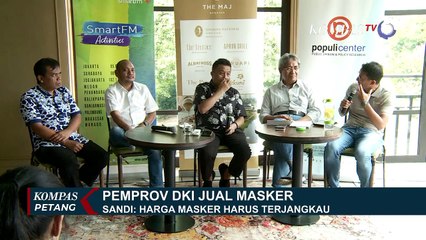 Sandiaga: Harga Masker Harus Terjangkau