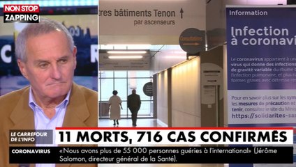 Coronavirus : le bilan passe à 11 morts et 716 cas confirmés en France (Vidéo)