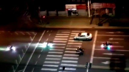 가뜩이나 힘든 대구서 '속없는 폭주족' 경찰과 야밤 추격전 / YTN