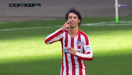 Atlético Madrid : João Félix trouve la mire face à Séville !