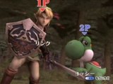 Trailer super smash bros brawl Link et Yoshi