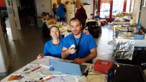 Coronavirus : prise de température des visiteurs aux championnats du Grand Est Jeunes de badminton à Pont-à-Mousson