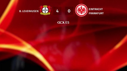Resumen partido entre B. Leverkusen y Eintracht Frankfurt Jornada 25 Bundesliga
