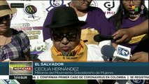 Movimiento feminista de El Salvador exige respeto a sus derechos