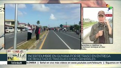 Incertidumbre en Guyana por retraso de resultados electorales