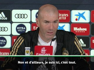 27e j. -  Zidane : “Ni la Juve ni l’équipe de France ne m’a contacté”