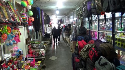 Yüksekova İran pasajı yıkılıyor