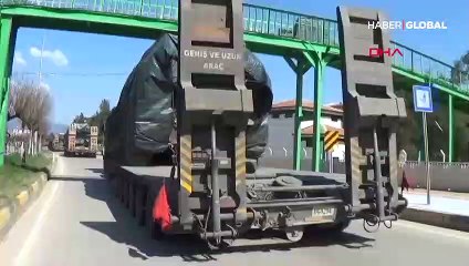 Suriye'deki üslere obüs sevkiyatı