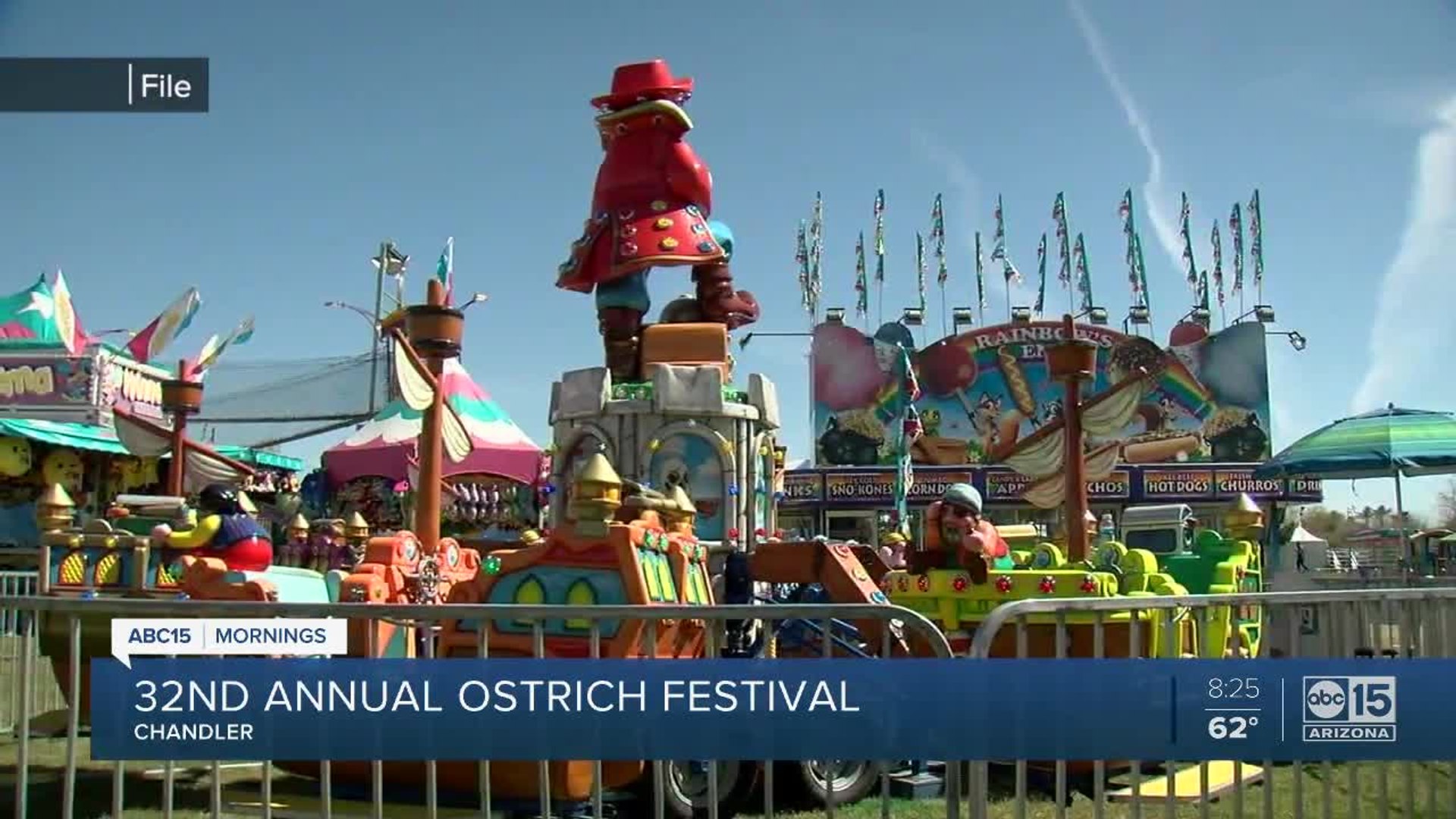 Head out to the 32nd annual Ostrich Festival