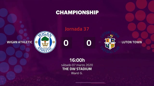 Resumen partido entre Wigan Athletic y Luton Town Jornada 37 Championship