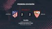 Resumen partido entre Atlético y Sevilla Jornada 27 Primera División