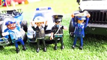 Police Cars, Construction Vehicle, Disney car, Trucks Toys Unboxing PLAYMOBIL for Kids