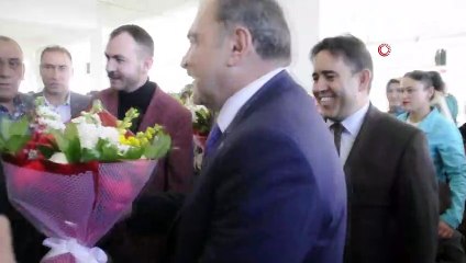 Eski Bakan Eroğlu memleketi Şuhut’ta tekstil atölyesinin açılışına katıldı