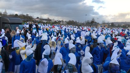 Record du monde de schtroumpfs battu