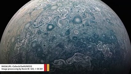 Jupiter Looks Inundated With Storms In Striking NASA Image