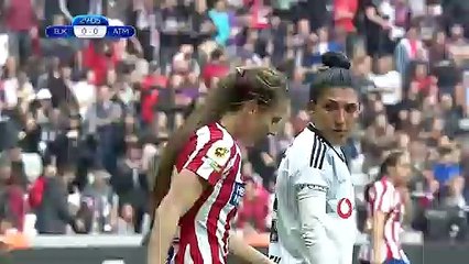 Beşiktaş - Atletico de Madrid (0-2) - Kadın Futbolu Maç Özeti