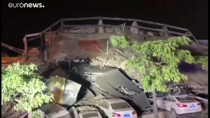 Un hôtel de quarantaine s'effondre en Chine, des dizaines de personnes toujours prisonnières
