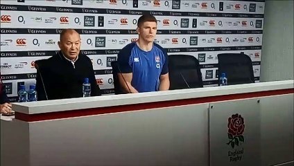 England coach Eddie Jones says his side  were up against 16 men against Wales