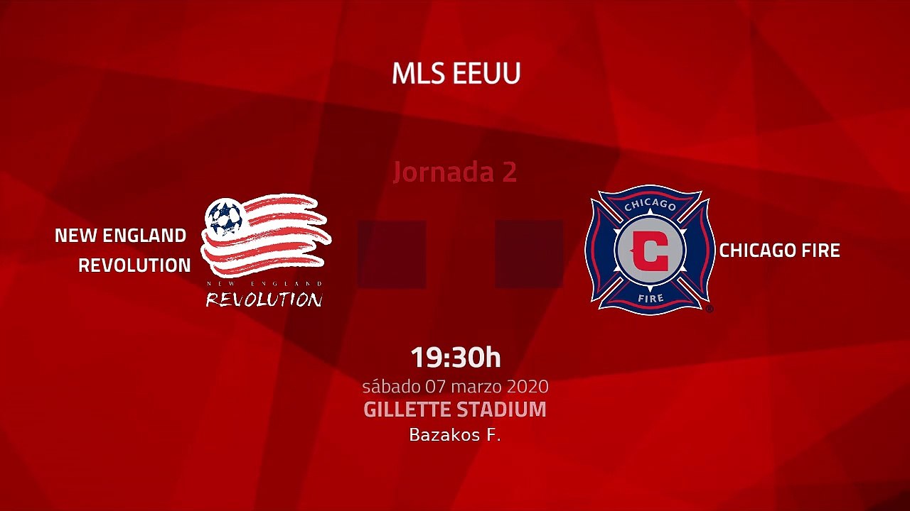 Resumen partido entre New England Revolution y Chicago Fire Jornada 2 MLS - Liga USA