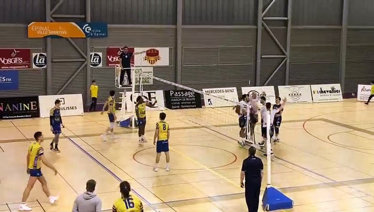 Volley-ball (Élite) : pas de poignées de mains à la fin du match entre Epinal et Avignon pour cause de coronavirus