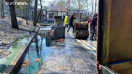 Жесткое противостояние на греко-турецкой границе