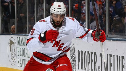 Vincent Trocheck cleans up at the side of the net for OT winner