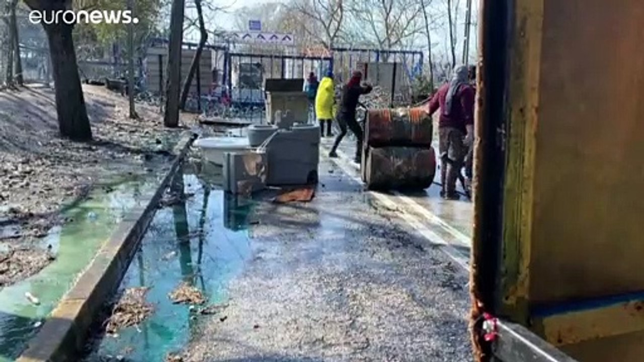 Gewalt an türkisch-griechischer Grenze, 2 Migranten verletzt