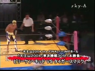 Billy Ken Kid vs. Tigers Mask (11-03-04)