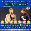 Dilma ....  Naturalmente destruindo a destruição