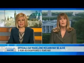 Madeleine McCann Criminal Profiler Pat Brown on CTV News April 25 2012