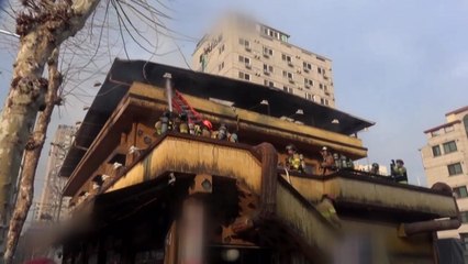 고깃집에서 불...20명 긴급 대피 / YTN