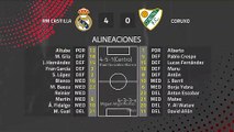 Resumen partido entre RM Castilla y Coruxo Jornada 28 Segunda División B
