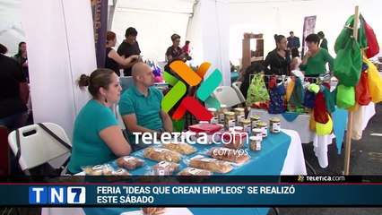 tn7-Este sábado se realizó la feria ‘ideas que crean empleos’-070320
