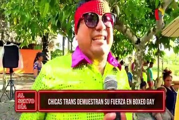 EXCLUSIVO | Desde Tocache: chicas trans demuestran su fuerza y destreza en el boxeo