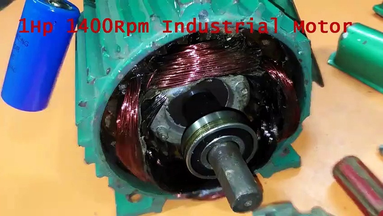 How_to_repair_Industrial_motor_starting_problem?_1hp_industrial_motor