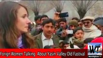 Forign Woman Talking About Yasin Ghizer Gilgit Baltistan