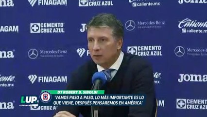 LUP: "Tenemos mucha ilusión, pero hay que ir paso a paso": Robert Dante Siboldi