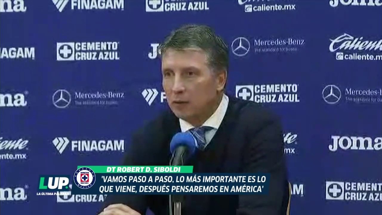 LUP: "Tenemos mucha ilusión, pero hay que ir paso a paso": Robert Dante Siboldi