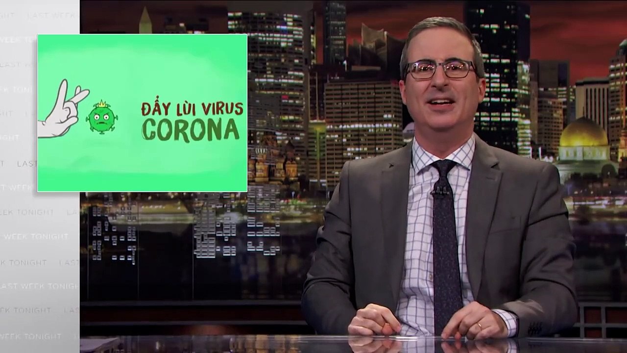 Coronavirus: Let's see how John Oliver reacts on the catchy Vietnamese's corona song