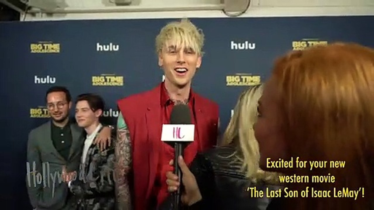 Machine Gun Kelly Praises Pete Davidson  Teases New Western Movie