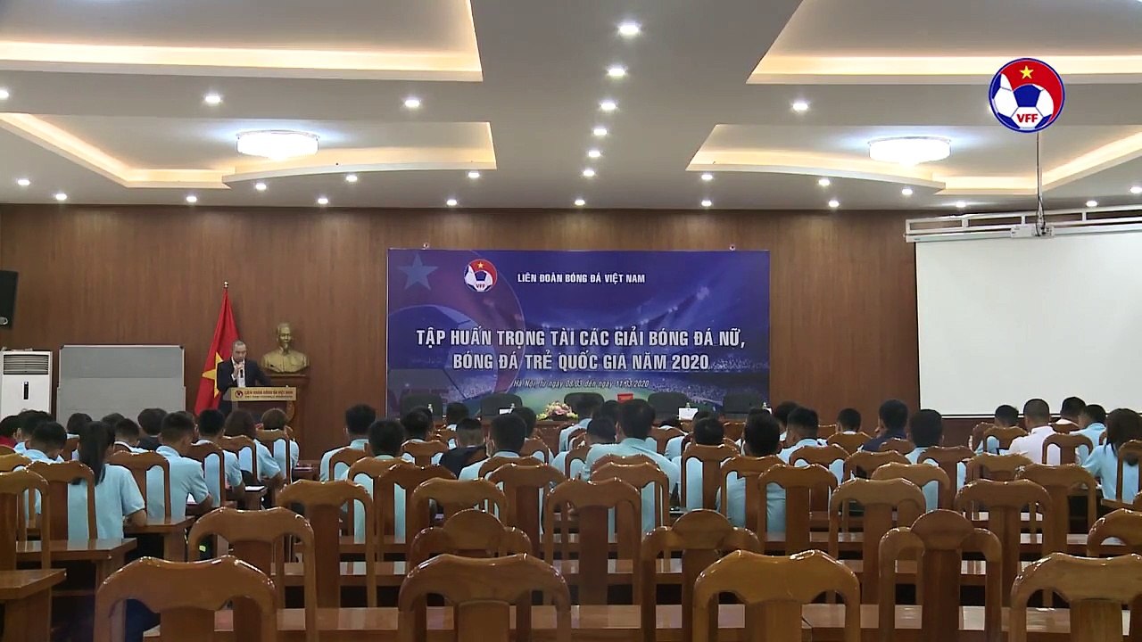 Khai mạc tập huấn trọng tài các giải bóng đá trẻ và bóng đá nữ 2020 | VFF Channel