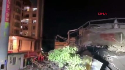 Çin’de karantina altında bulunan koronavirüs hastalarının kaldığı otel çöktü