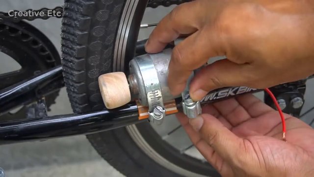 How to Make Electric Bike using 775 motor