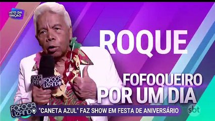 Roque como fofoqueiro por um dia - Fofocalizando (27/01/2020) (16h11) | SBT 2020