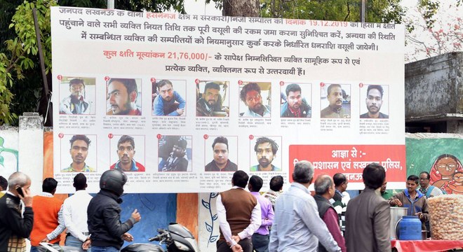 Allahabad HC issues notice to Yogi govt over Lucknow posters