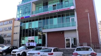 Fabrika gibi lisede üretilen dezenfektanlara talep arttı
