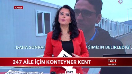 Elazığ'da 247 Aile İçin Konteyner Kent Kuruldu